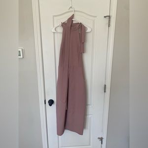 Rose High Neck Dress